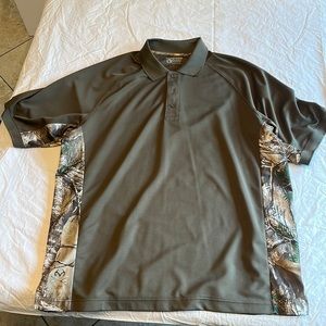 Camo Polo- Gander Mountain- Guide XL. NWOT- never Worn
